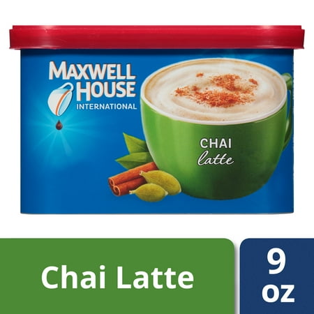 Maxwell House International Chai Latte Café-Style Beverage Mix, 9 oz. Canister