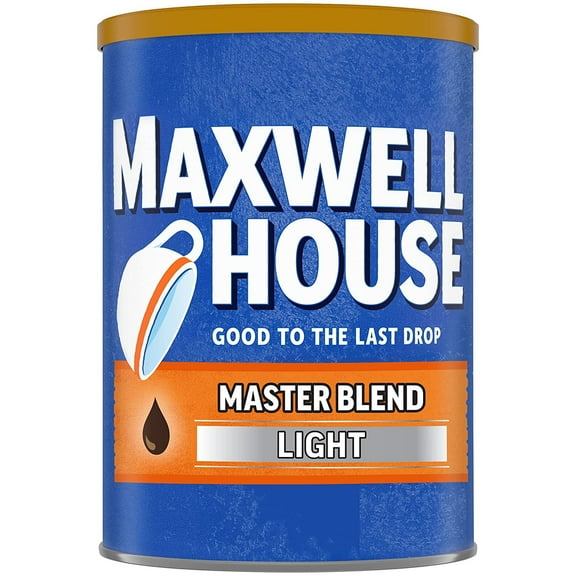 Maxwell House Master Blend Light Roast Ground Coffee (11.5 oz Canister)