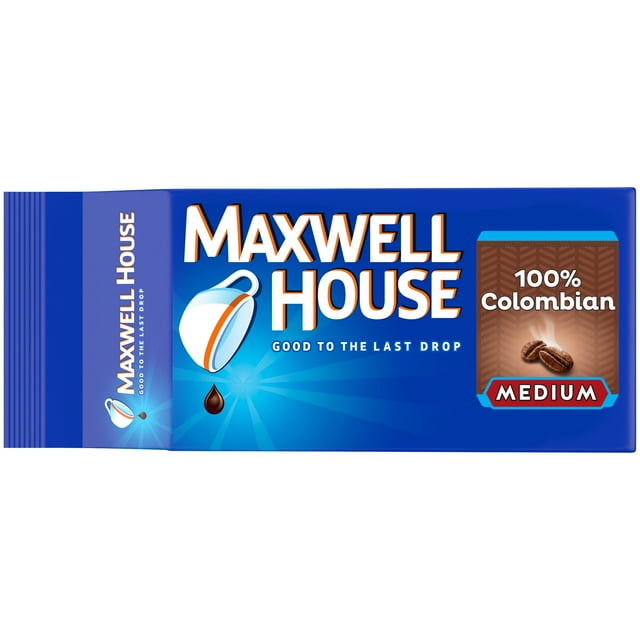 Shop Maxwell House Medium Roast 100 Colombian Ground Coffee, 10.5 oz