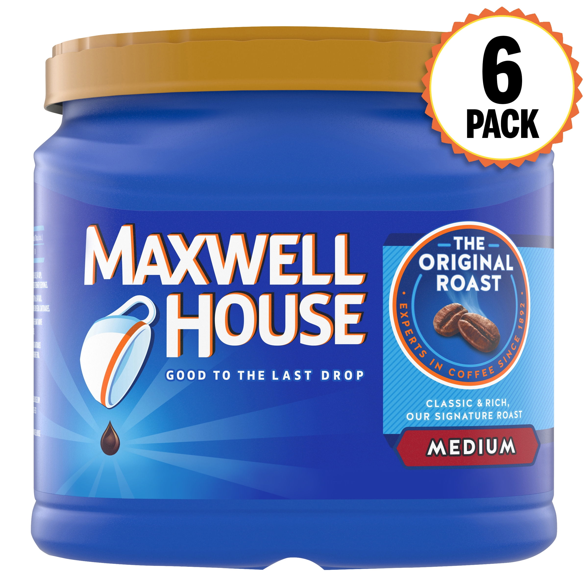 Maxwell House Original Roast Ground Coffee (48 oz.) 2 pack 43000083741