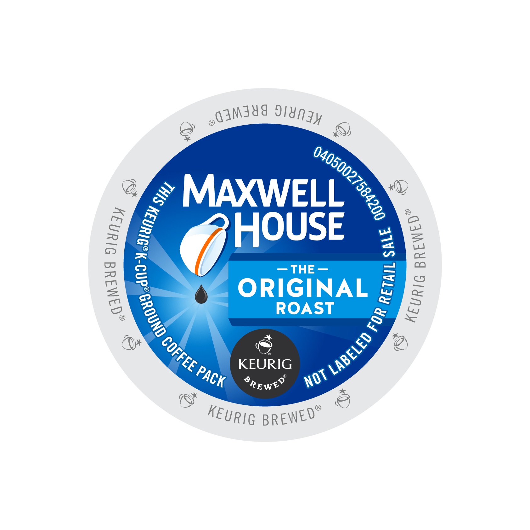 Maxwell House Original Roast Coffee, KCup Portion Pack for Keurig