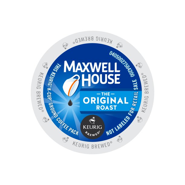Maxwell House Original Roast Coffee, KCup Portion Pack for Keurig Brewers, 24 Count