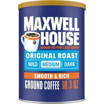 Maxwell House Original Roast Ground Coffee, 10.3 oz Canister