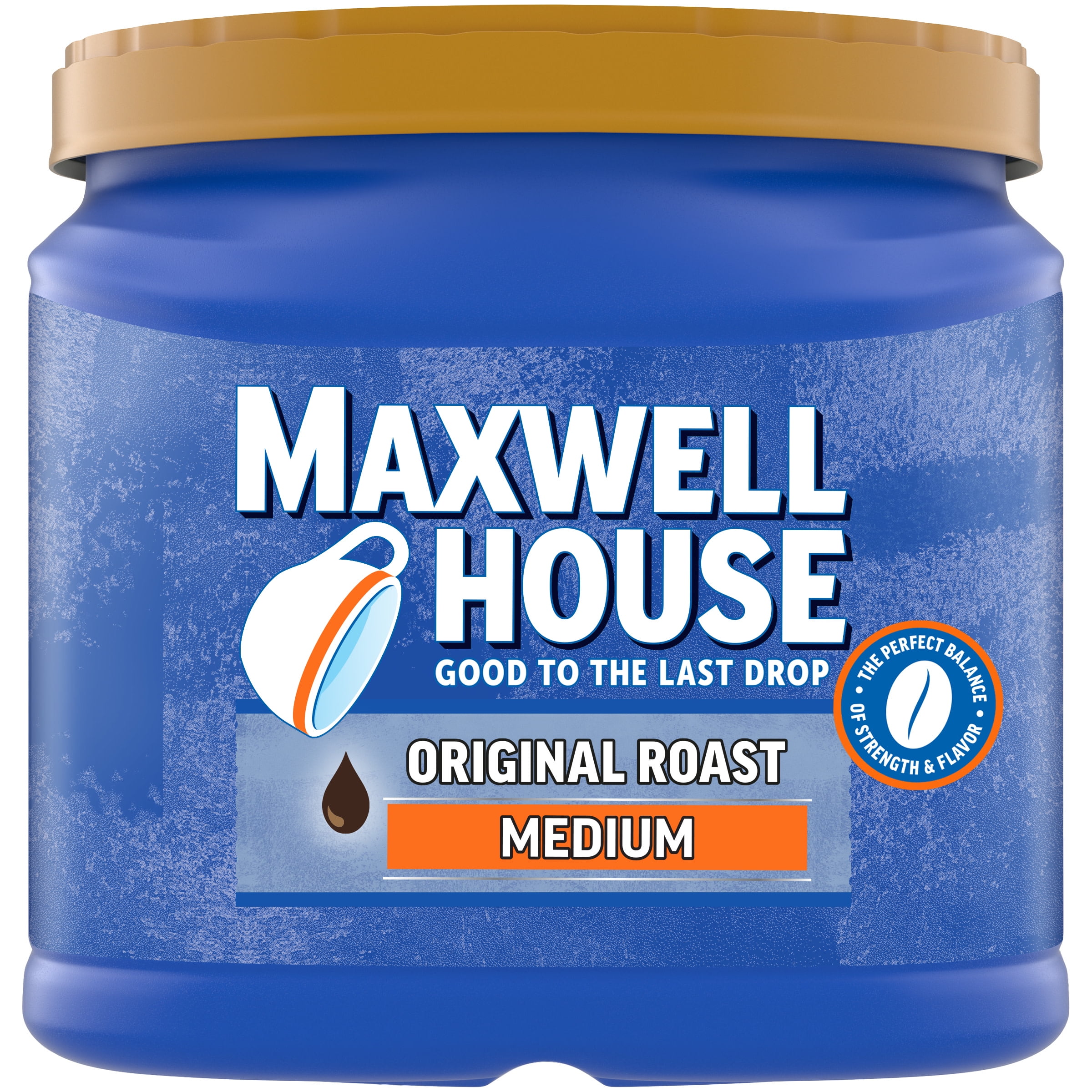 Maxwell House Coffee Regular Ground 30.6 oz Canister 04648 