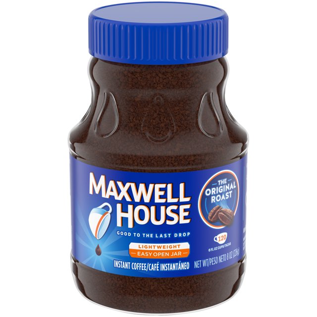 Maxwell House Original Roast Instant Coffee, 8 oz Jar (Pack of 3