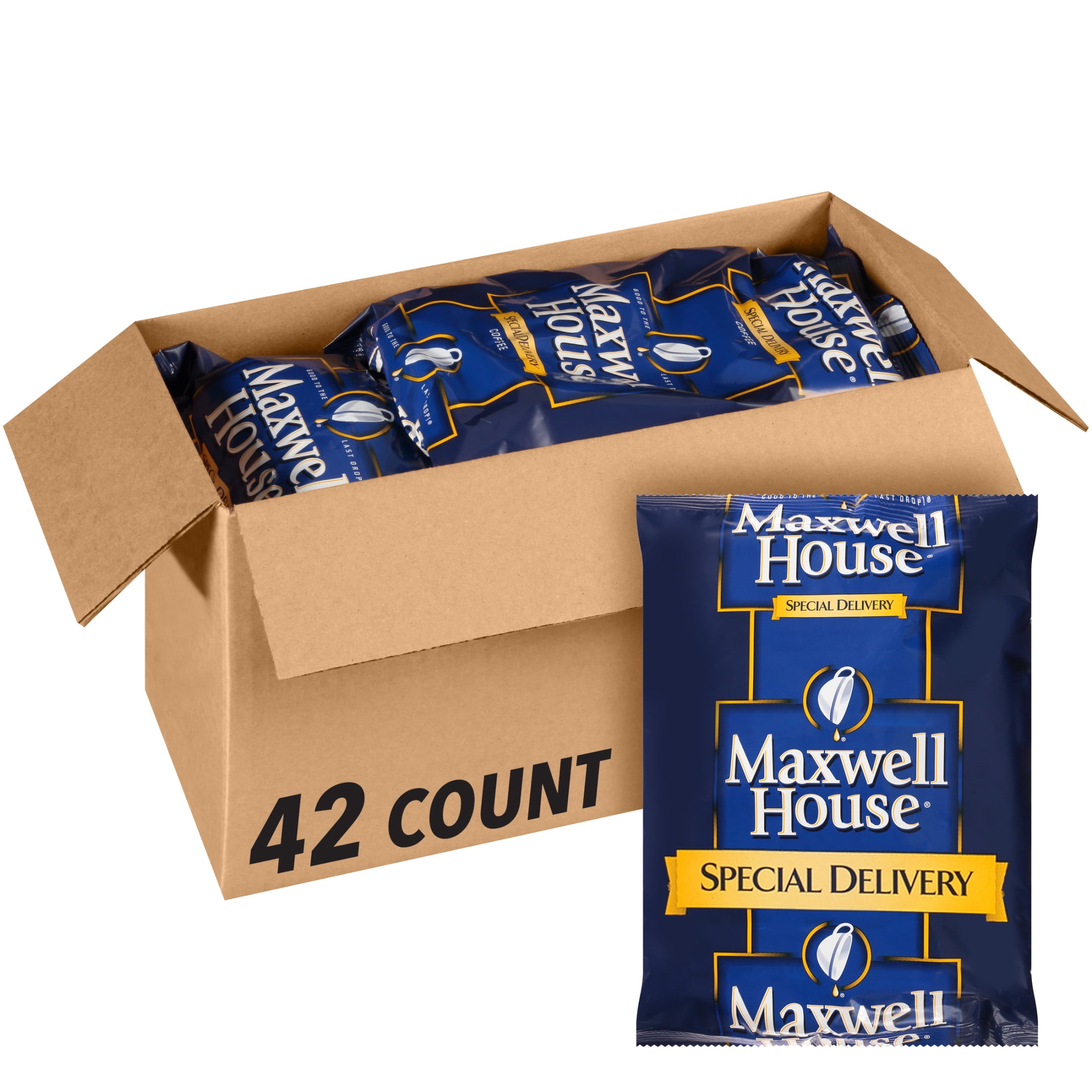 Maxwell House Circular Filter Packs Coffee, Sold as 1 Carton, 42 Each per Carton Maxwell House Circular Filter Packs Coffee, Sold as 1 Carton, 42 Each per Carton
