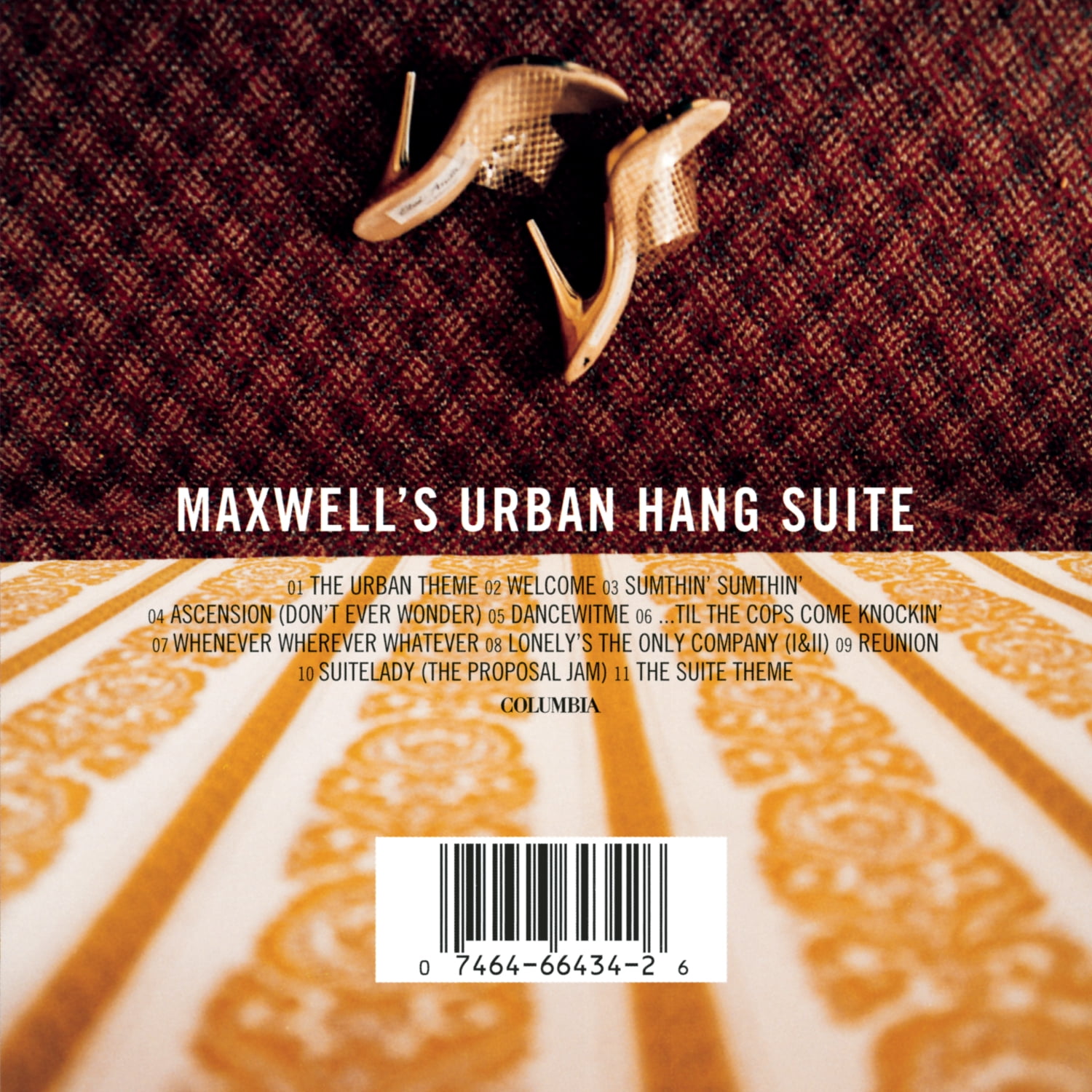 MAXWELL'S URBAN HANG SUITE 2LP レコード Maxwell: Maxwell's Urban Hang Suite (Metallic Gold Vinyl