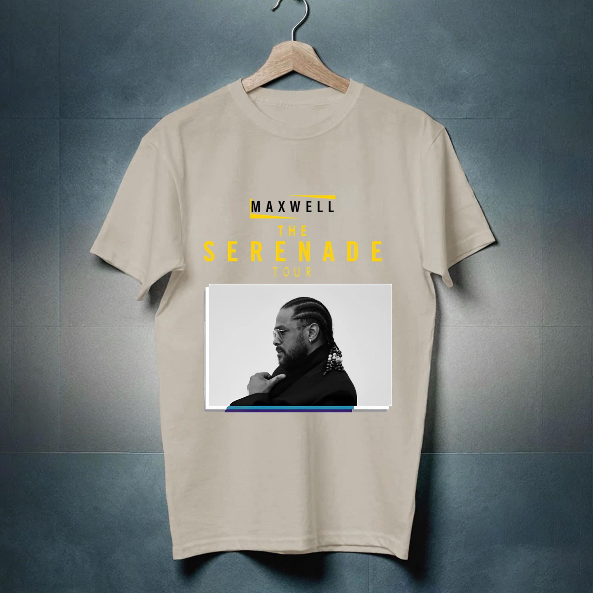 Maxwell The Serenade 2024 North America Tour Shirt, Maxwell 2024 Concert Shirt, Maxwell Fan Gift