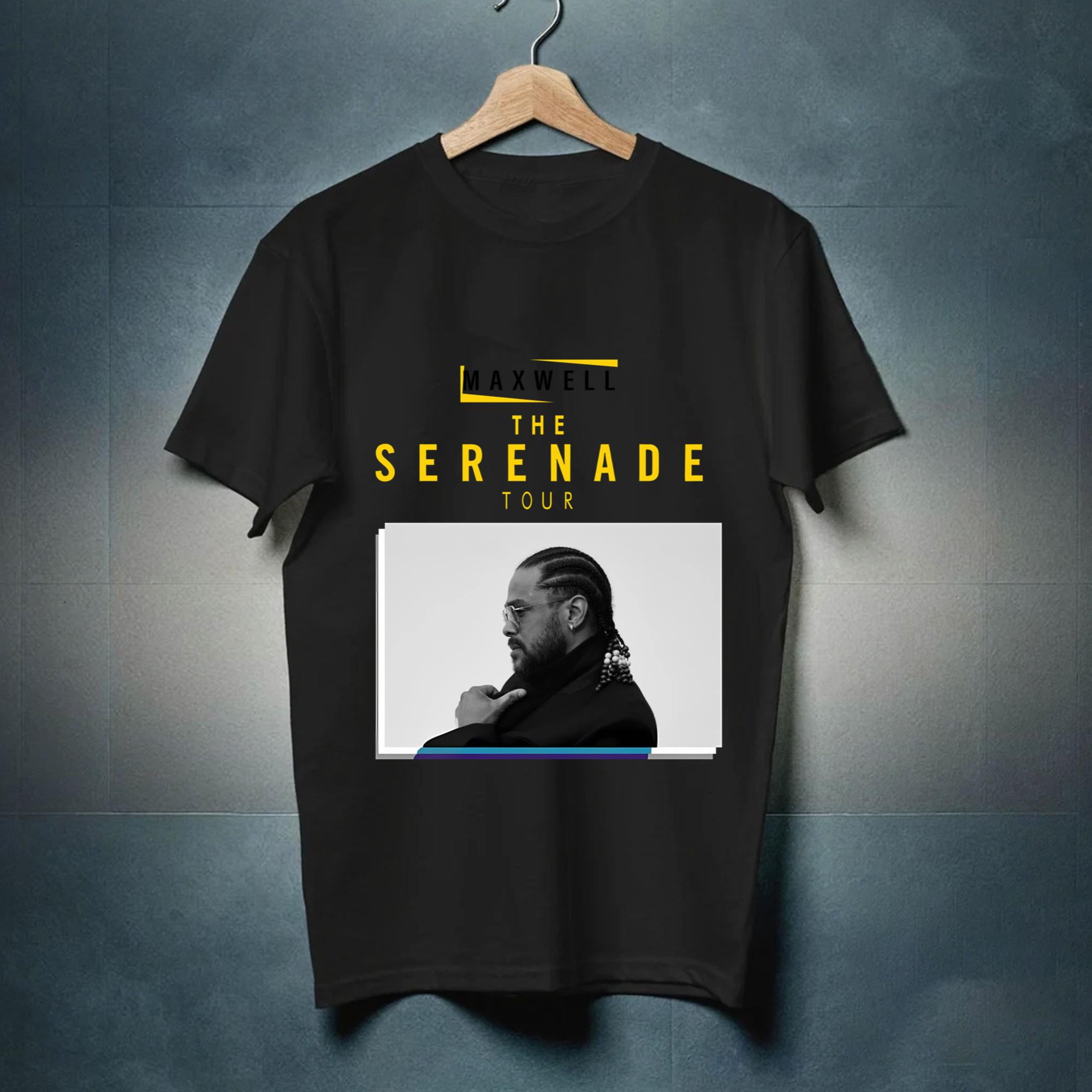 Maxwell The Serenade 2024 North America Tour Shirt, Maxwell 2024 Concert Shirt, Maxwell Fan Gift