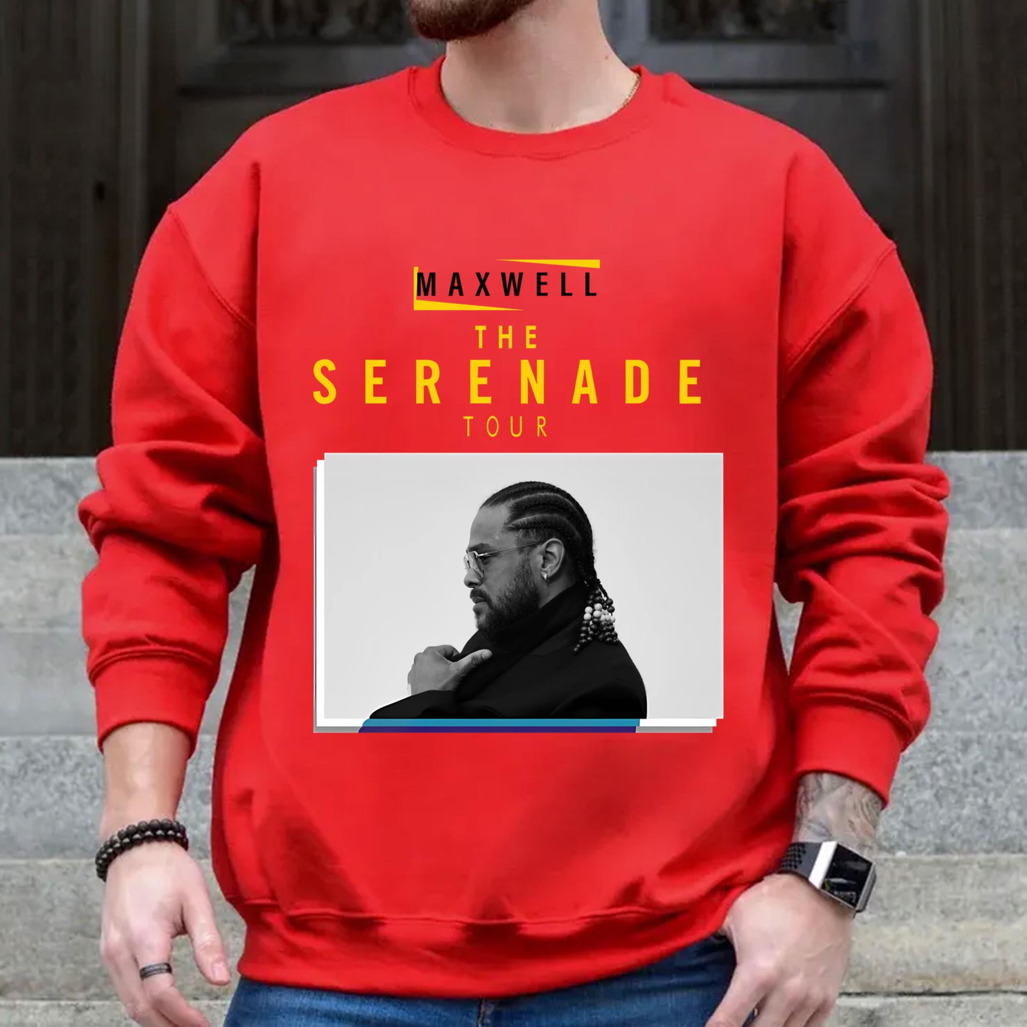 Maxwell The Serenade 2024 North America Tour Shirt, Maxwell 2024 Concert Shirt, Maxwell Fan Gift