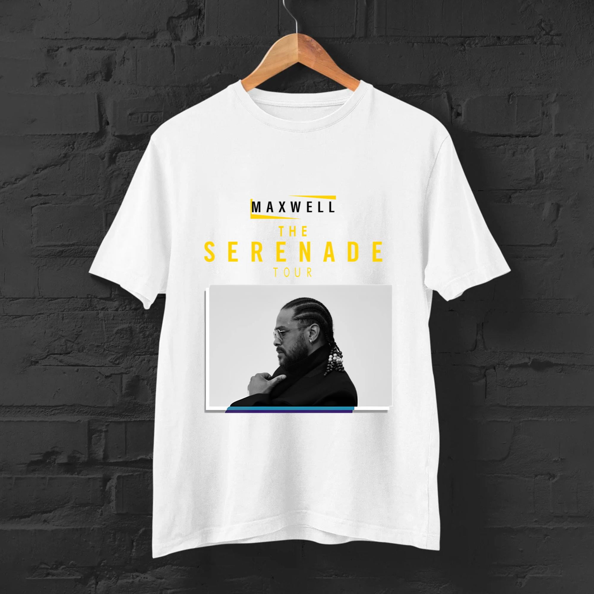 Maxwell The Serenade 2024 North America Tour Shirt, Maxwell 2024 Concert Shirt, Maxwell Fan Gift
