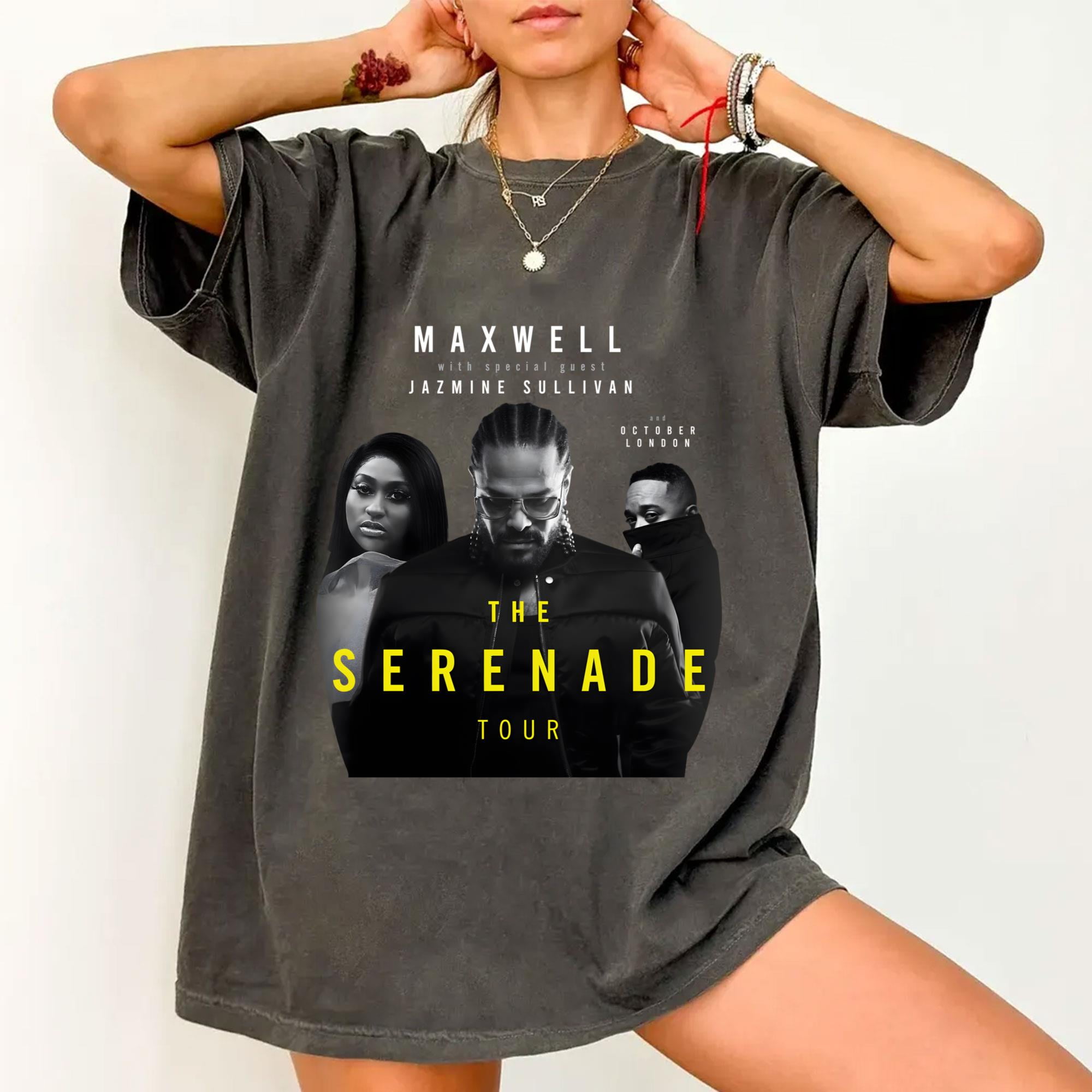 Maxwell The Serenade Tour 2024 Shirt, Maxwell Fan Shirt, Maxwell 2024(06)