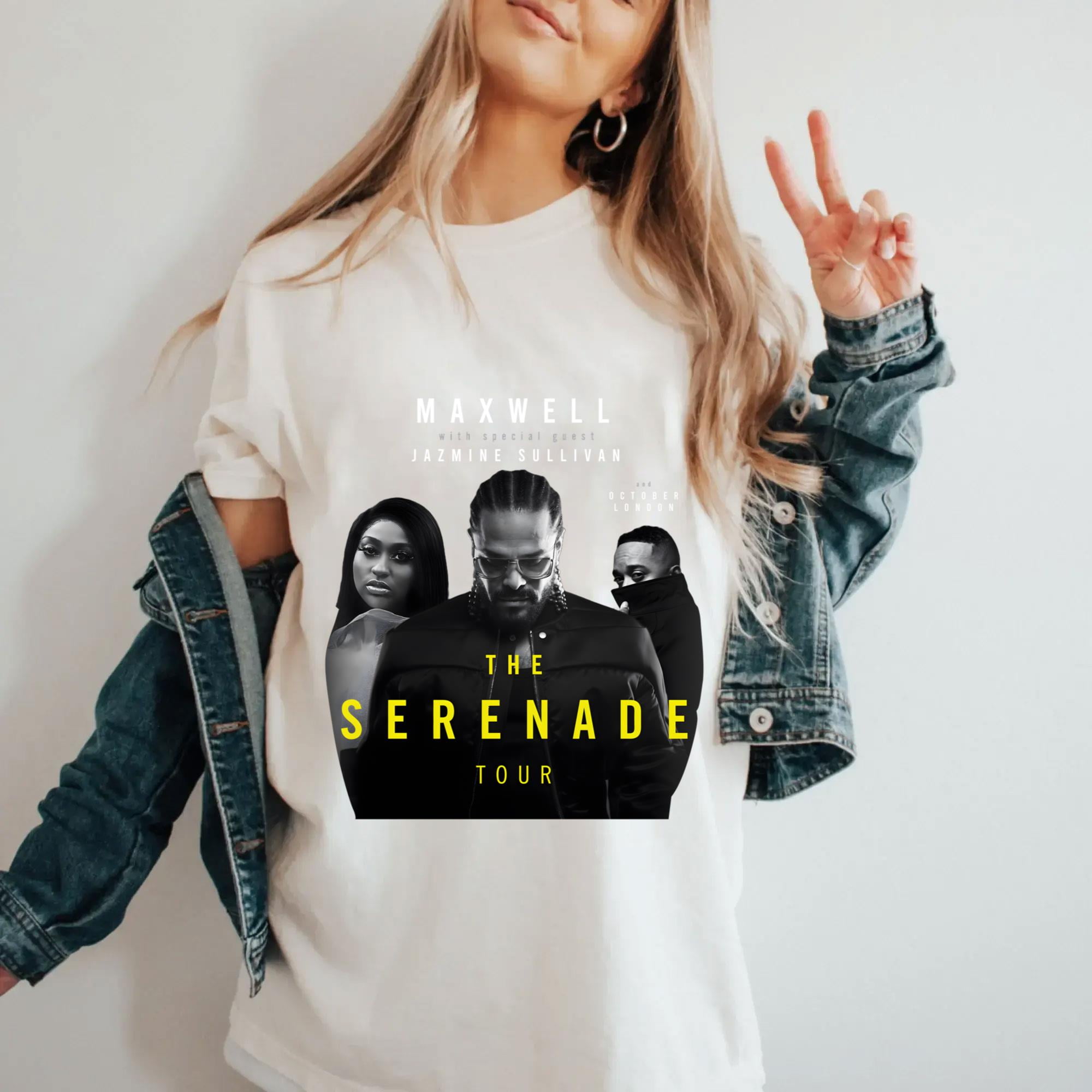 Maxwell The Serenade Tour 2024 Shirt, Maxwell Fan Shirt, Maxwell 2024