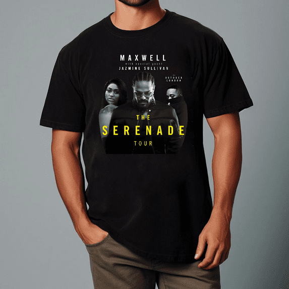 Maxwell The Serenade Tour 2024 The R&B Soul Music Star Fan Unisex T-Shirt V80116, up to size 5XL
