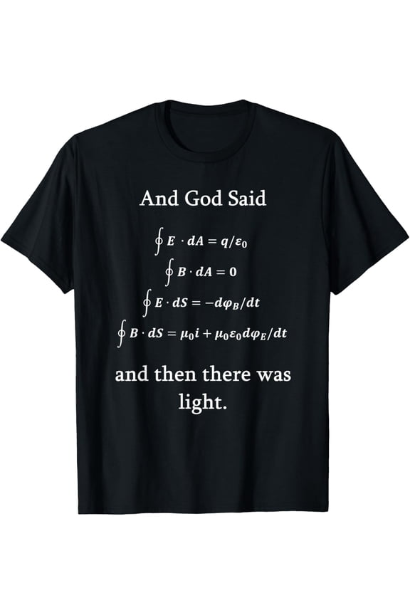 Maxwell equations Physics Nerd Physics Gift Science T-Shirt