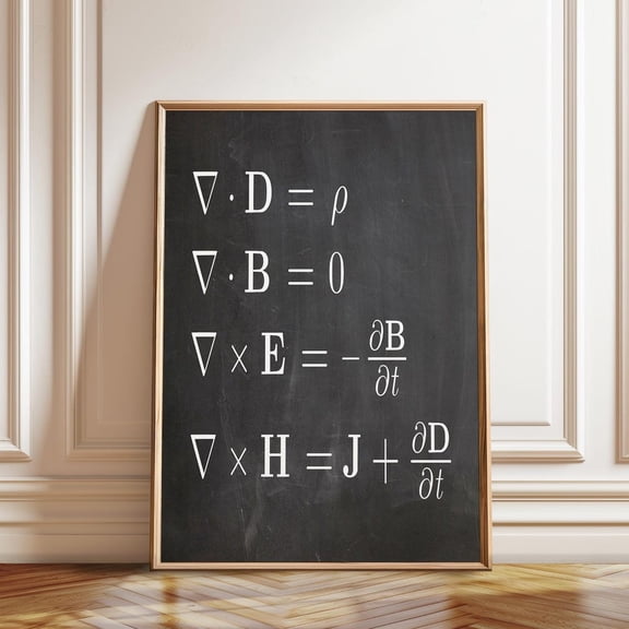 Maxwell's Equations Patent Science Math Physics Technical BlueArt