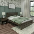 thumbnail image 1 of Maxwood Furniture, Inc. Max and Lily Farmhouse Queen Panel Bed Barnwood Brown, 1 of 5
