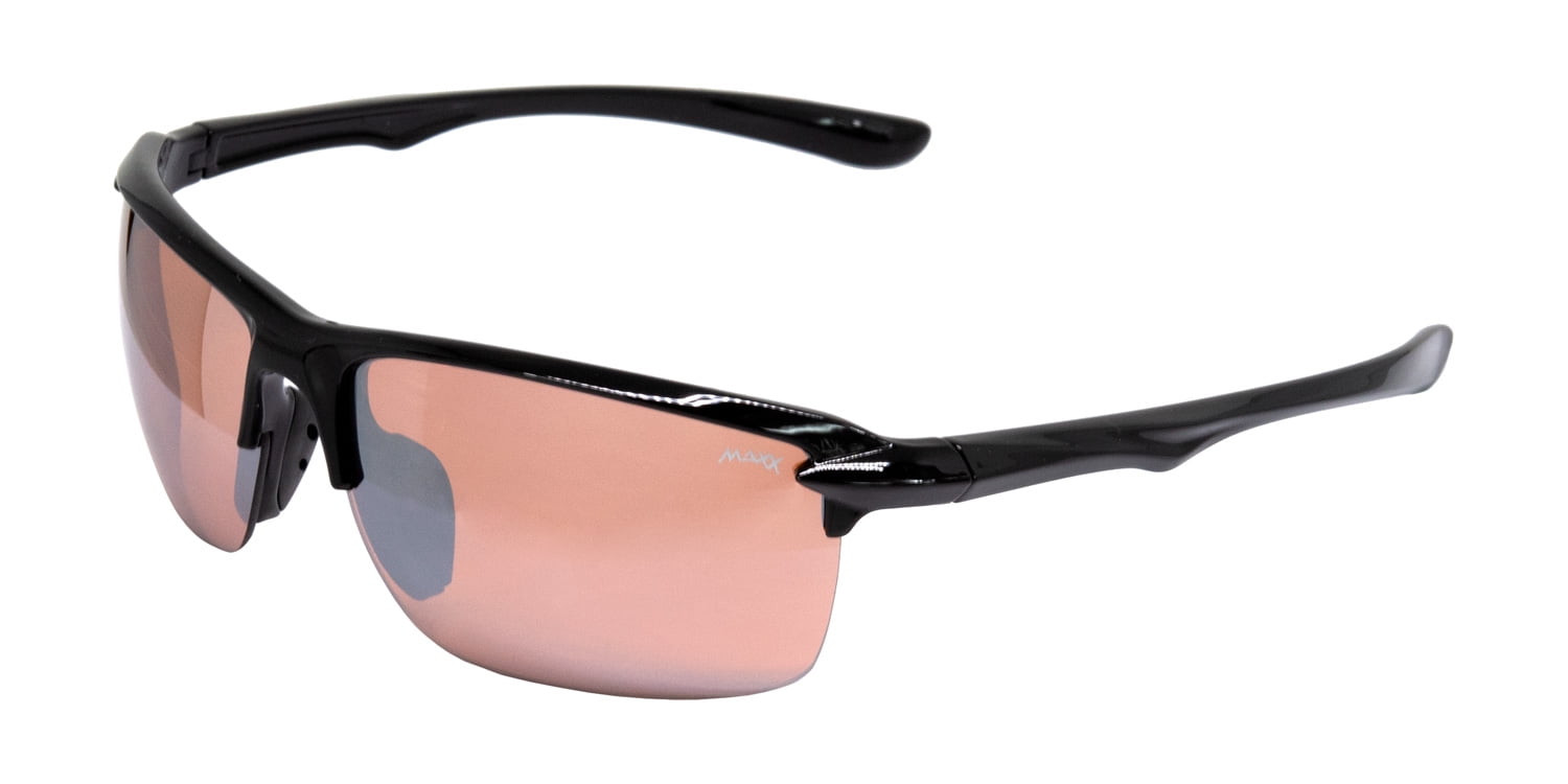 Maxx 14er HD Lenses Black Frame Sports Sunglasses