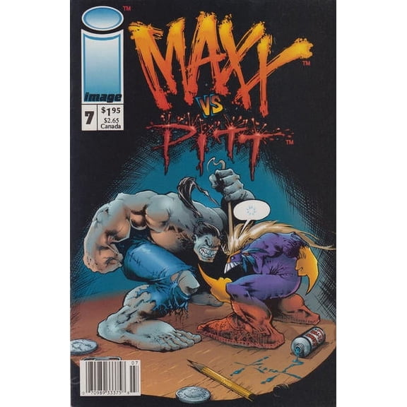 Maxx #7 (Newsstand) VF ; Image Comic Book