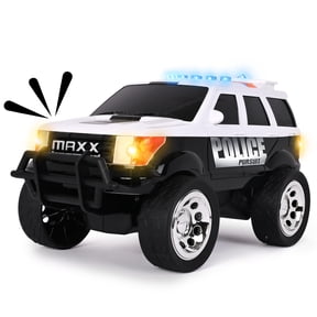 Maxx Action 12" Motorized Lights and Sounds Vehicles, Large Rescue Police SUV, Children Ages 3 and up
