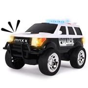 Maxx Action 12" Motorized Lights and Sounds Vehicles, Large Rescue Police SUV, Children Ages 3 and up