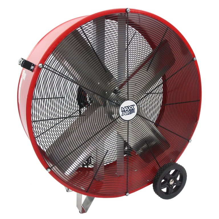 Heavy Fan 30 Inch Oscillating Pedestal Fan Maxx Air 30 Inch Industrial Pedestal ...