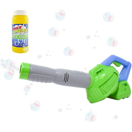 Sunny Days Entertainment Maxx Bubbles Bubble-N-Go Toy Leaf Bubble Blower with Refill Solution