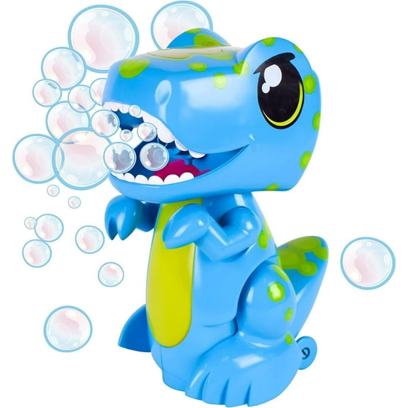 Maxx Bubbles Bump 'N' Go Dino Bubbler Machine with Sound