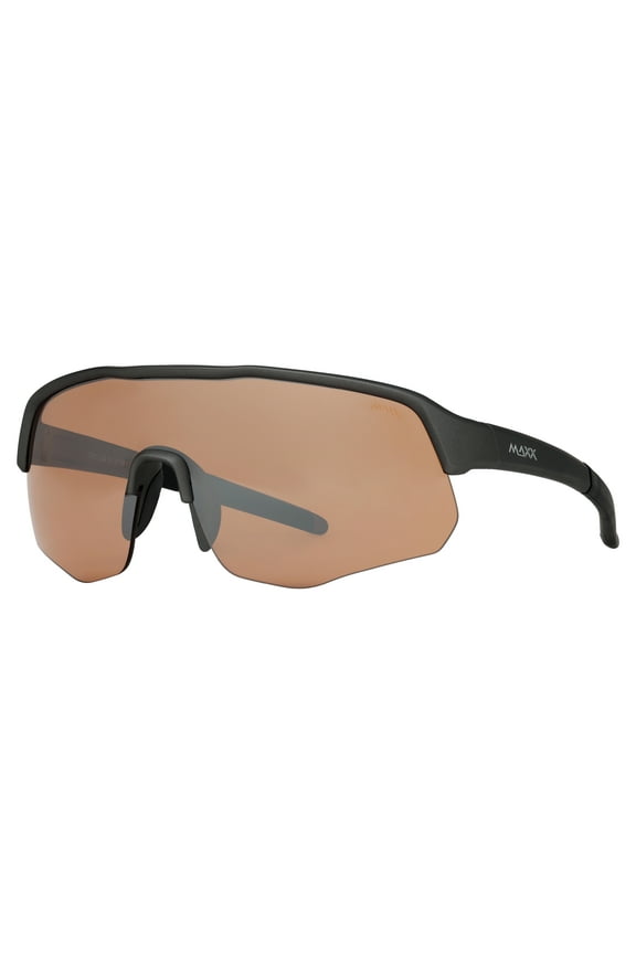 Bunker Shield Sunglasses  HD Amber Lens, TR90 Frame, UV Protection