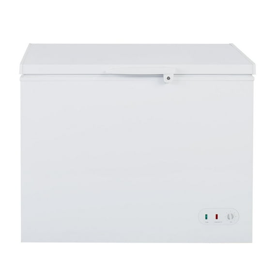 Maxx Cold Chest Freezer with Solid Top, 50"W, 12.7 cu. ft. Storage Capacity, Locking Lid, Garage Ready, in White (MXSH12.7SHC)