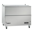 thumbnail image 1 of Maxx Cold Food Service 12 Crate Beverage Cooler with 4" Casters, Stainless Steel, 1 of 8