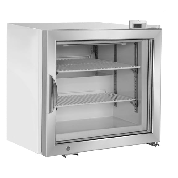 Maxx Cold Merchandiser Freezer, Countertop, 22.4"W,  2.1 cu. ft. Storage Capacity, in White (MXM1-2FHC)