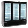 thumbnail image 1 of Maxx Cold Triple Door Merchandiser Freezer, Black Exterior, 72 cuft, 1 of 2
