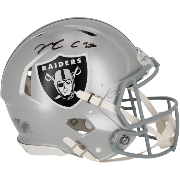 Maxx Crosby Las Vegas Raiders Autographed Riddell Speed Authentic Helmet - Fanatics Authentic Certified
