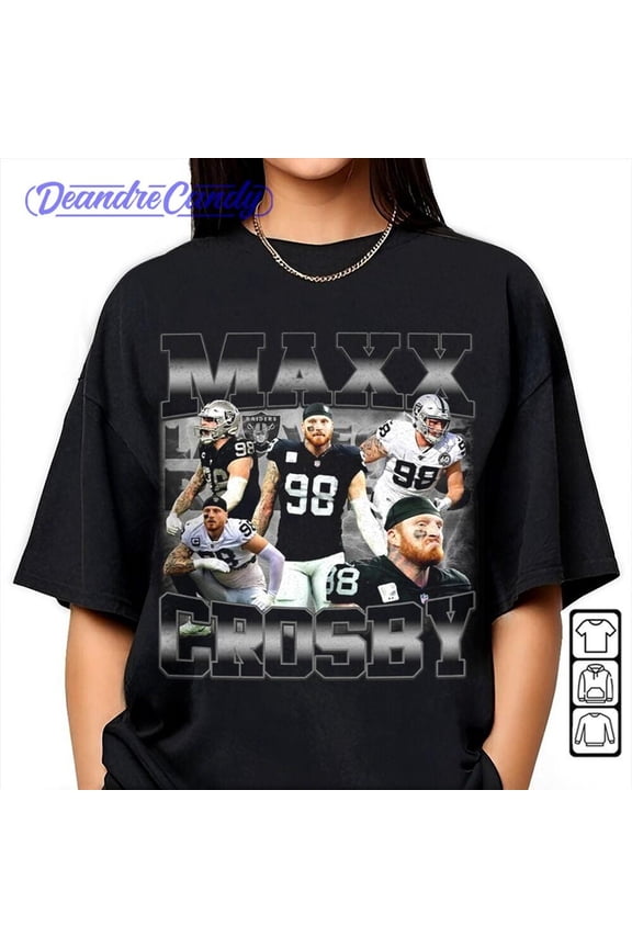 Maxx Crosby Shirt, Vintage Bootleg Sport Merch Fan Tee