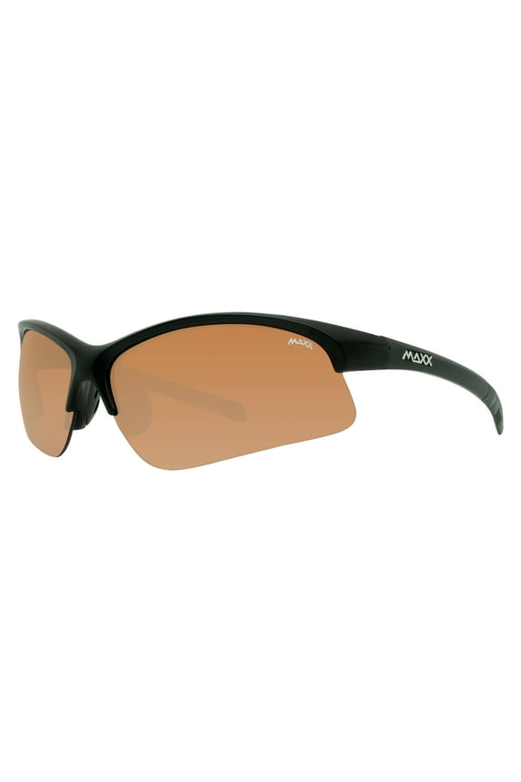 Domain HD Lenses Black Frame Sports Sunglasses
