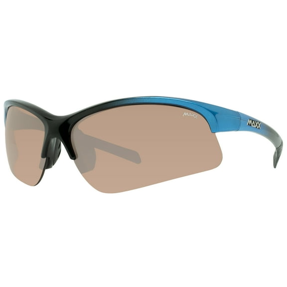 Maxx Domain HD Lenses Black-to-Blue Frame Sports Sunglasses