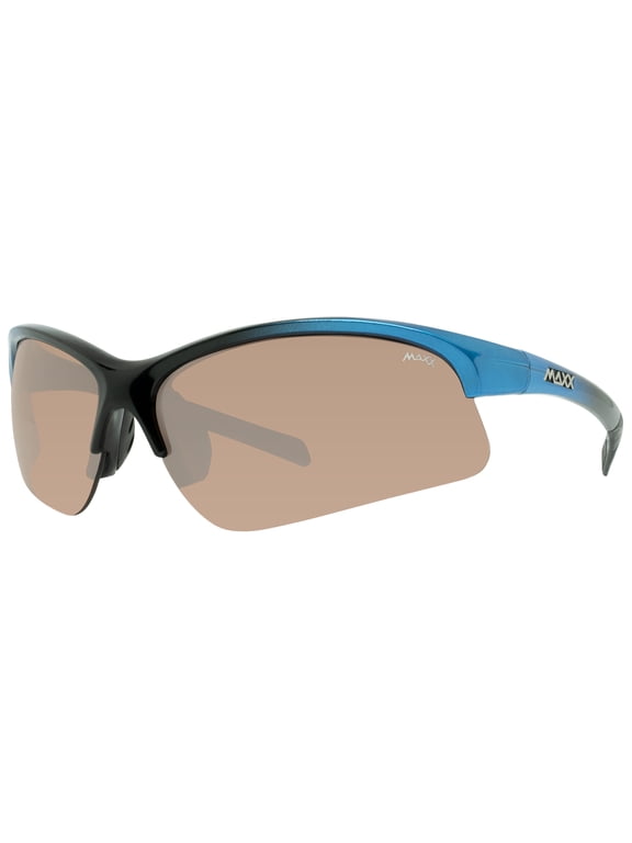 Domain HD Lenses Black-to-Blue Frame Sports Sunglasses
