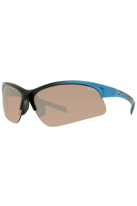 Domain HD Lenses Black-to-Blue Frame Sports Sunglasses
