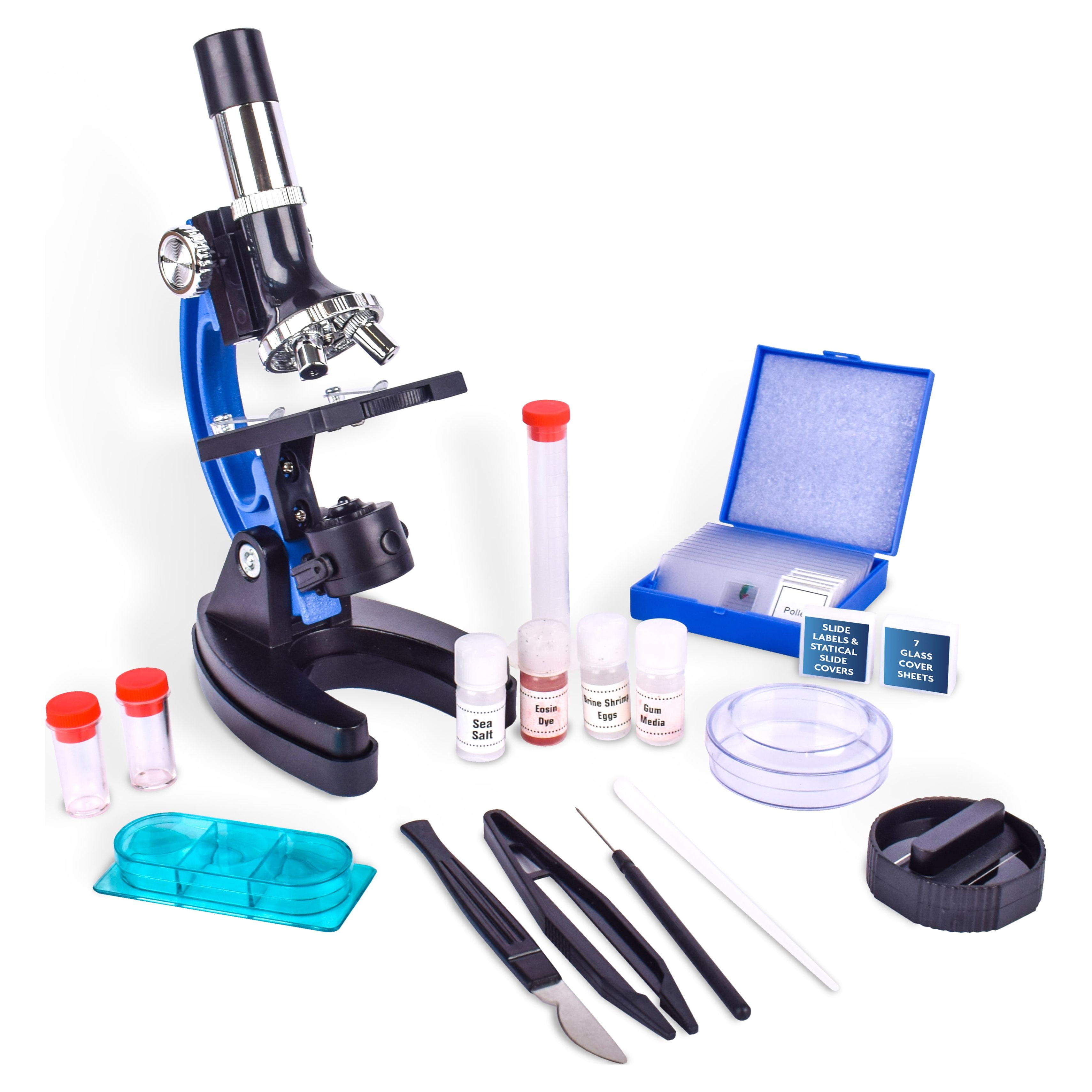 Maxx Explore 48 Piece Microscope Set - Beginner STEM Kit with
