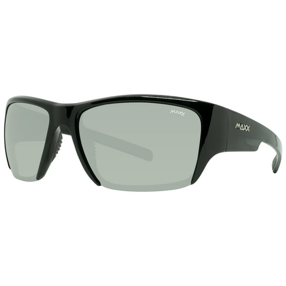 Maxx Spark Sports Sunglasses with Smoke Lenses and Black Frame