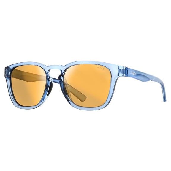 Maxx Glacier TR90 Polarized Sports Sunglasses, Light Brown Lens