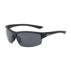 Maxx HD Airforce Polarized Sport Sunglasses with Smoke Lens and Half Frame