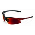 thumbnail image 1 of Maxx HD Domain Polarized Sunglasses Golf Orange Mirror Lens MXDOMAIN (Black-Red), 1 of 3