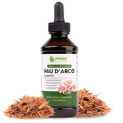 Maxx Herb Pau DArco Tincture, Lymphatic Cleanse & Immune Support, Liquid Extract Drops, 4 Fl Oz