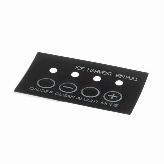 Maxx Ice 1849736005 Genuine OEM Control Panel Overlay