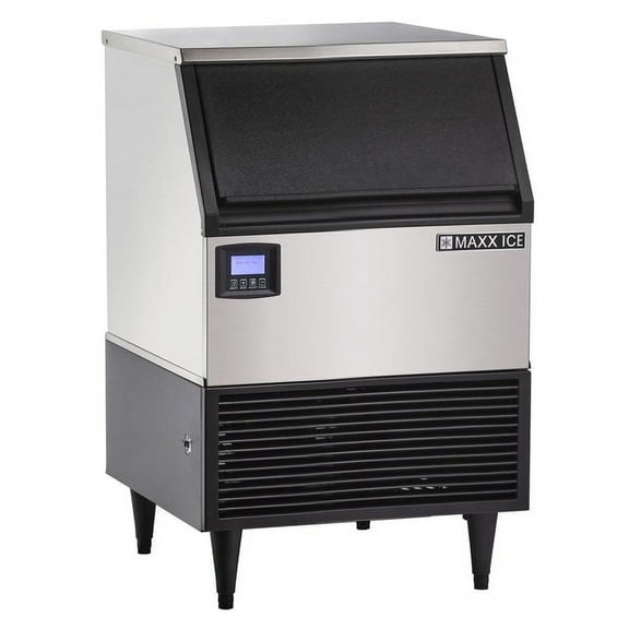 Maxx Ice Intelligent Series Self-Contained Ice Machine, in Stainless Steel/Black Trim (MIM260NH)