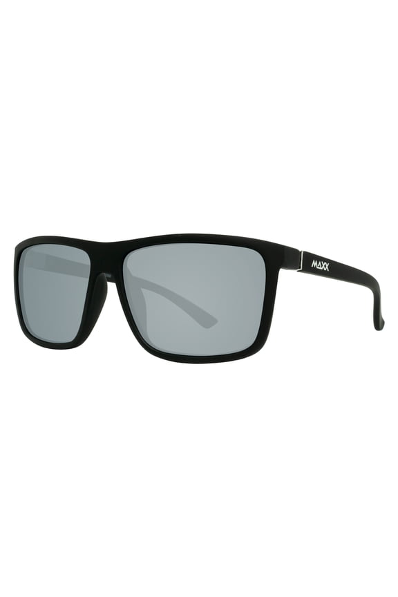 Reaction Smoke Lenses Rubberized Black Frame Lifestyle Sunglasses