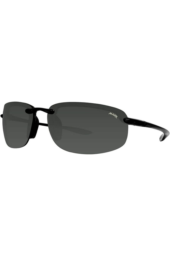 Sunglasses 5 Sport Black Frame with HD Smoke Polarized Lens