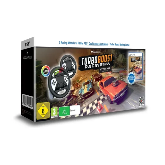 Maxx Tech Turbo Boost Racing Kit Eu Import - Playstation 5 - Brand New